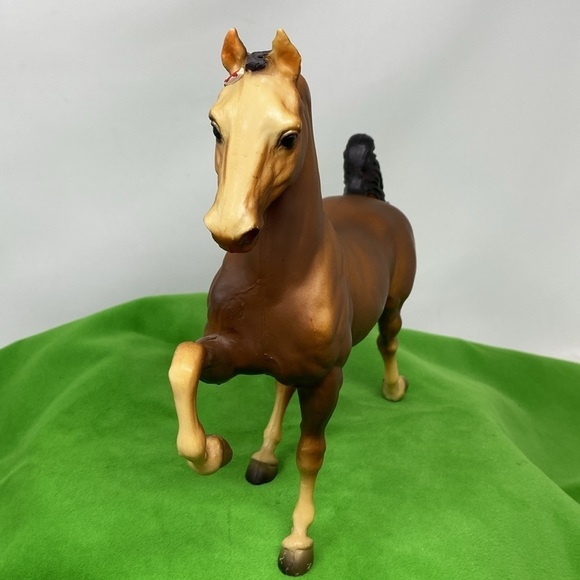 Breyer Commander Vintage Five Gaiter Sorrel #52 Traditional Red Ribbon Horse - Picture 4 of 16